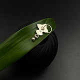 Emerald Flower Nose Pin