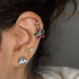 Ruby & Emerald Helix Drops