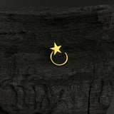 Tiny Star Nose Pin(Gold Plated)