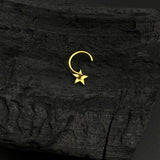 Tiny Star Nose Pin(Gold Plated)
