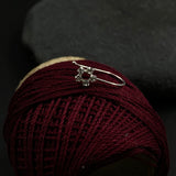Zircon Flower Nose Clip-On