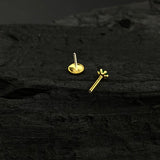 Emerald Nose Pin (Gold Plated)