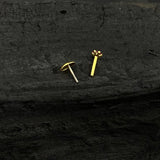 Ruby Nose Pin (Gold Plated)