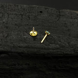 Turq  Nose Pin (Gold Plated)