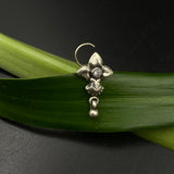 Zircon Flower Nose Pin