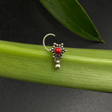 Red Star Nose Pin