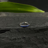 Tiny Blue Nose Ring(8mm)