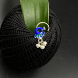 Pearl Peacock Nose Pin