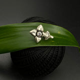 Flower Motif Nose Clip-On