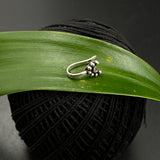 Tiny Crescent Moon Clip-on
