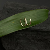 New Double Spiral Nose Ring (18 gauge) Thicker