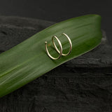 Trippy Double Spiral Nose Ring (20 gauge)