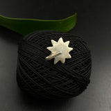 Bloomed Green Flower Clip-On