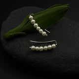 Pearl Crawler Earrings