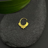 Tribe Vibe Septum Ring (gold plated)