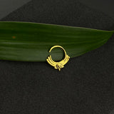 Tribe Vibe Septum Ring (gold plated)