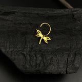 Zircon Firefly Nose Pin
