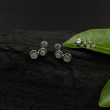 Zircon Crawler Ear Studs