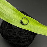 Black Beads Nose Ring