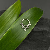 Round Triangle Septum Ring