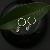 Zircon Clip-on Helix Rings