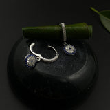 Evil Eye Hoops