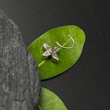 Ruby Petals Nose Pin