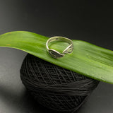 Double Leaf Toe Ring (single)