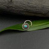 Classic Turquoise Nose Pin