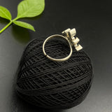 Sapphire & Emerald Toe Ring (single)