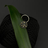 Classic Round Marcasite Nose Pin