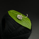 Ruby Drop Nose Pin