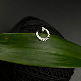 Intricate Circle Nose Pin