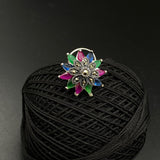 Multi Marcasite Nose Pin