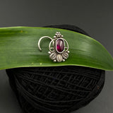 Ruby Temple Nose Pin