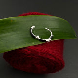 Bling Black Nose Ring