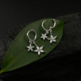 Flower Drops Helix Rings