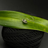 Black & Zircon Aztec Nose Pin