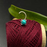 Classic Turquoise Nose Pin