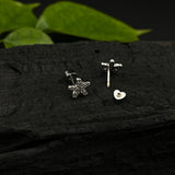 Flower Power Screw Ear Studs
