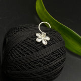 Zircon Petals Nose Pin