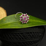 Ruby Marigold Nose Pin