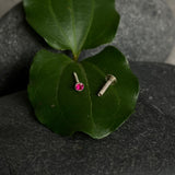 Tiny Hot Pink Nose Pin