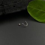 Tiny Garnet Nose Pin
