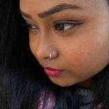 Small Zircon String Nose Ring (6.5mm)