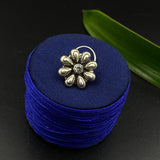 Zircon Flower Nose Pin
