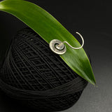 Spiral Marcasite Nose Pin