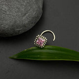 Rose Quartz Nose Pin