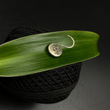 Zircon In A Circle Nose Pin