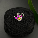 Kundan Tiara Nose Pin